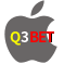 Aplicativo Q3BET para iOS